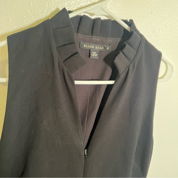 Black Halo Antoinette Sleeveless Jumpsuit Black 8 - Picture 4 of 11